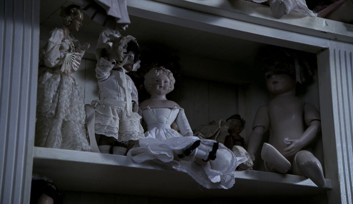 spn_aesthetic's tweet photo. Jared Padalecki stated that he and Jensen Ackles were somewhat freaked out by the room of blank-staring dolls in playthings (2×11) episode. They kept daring each other to 'poke' one particular eyeless doll in the eye sockets or to stand alone in the room. The pranks escalated slightly when Jared put a few of the dolls in Jensen's trailer 'just to freak him out.