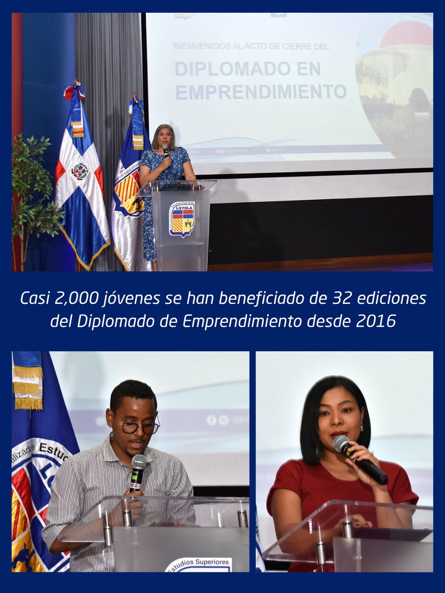 Popularenlinea's tweet photo. Celebramos una década del Diplomado de Emprendimiento junto al Instituto Politécnico Loyola (@loyolaipl ) y el Instituto Especializado de Estudios Superiores Loyola (IEESL), una iniciativa que desde 2016 ha impactado la formación de 1,944 jóvenes.

A través de este programa, promovemos el desarrollo de competencias emprendedoras y brindamos herramientas para transformar ideas en proyectos viables, sostenibles e innovadores.

En su edición 2026, 121 estudiantes complementaron su formación académica con conocimientos prácticos en modelos de negocio, finanzas, tecnología, sostenibilidad y comunicación de propuestas, fortaleciendo su capacidad para generar valor y contribuir al desarrollo del país.

Seguimos impulsando oportunidades que fomentan la educación, la innovación y el emprendimiento entre las nuevas generaciones.

#CadaEsfuerzoCuenta #BancoPopularDominicano #Estudiantes #Loyola #BancaResponsable