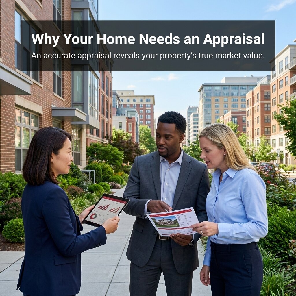Rochkind7012's tweet photo. Why Does Your Home Need an Appraisal? 🏡
An accurate appraisal ensures you know your property's true market value, whether you’re buying, selling, or refinancing.
#RealEstateAppraisal #MarketValue #DCMetro https://t.co/l80zjnVU9G