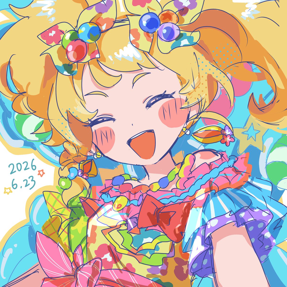 GjAl6p's tweet photo. 🌊🌺💛#二階堂ゆず生誕祭2026 💛🌺🌊 https://t.co/FHB7WDvRZS