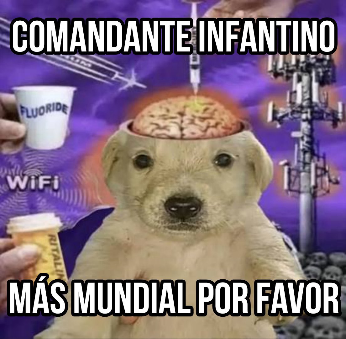 hachescc's tweet photo. INFANTINO MUNDIAL 2030 CON PAÍSES NO RECONOCIDOS Y QUE EL ÚNICO TIEMPO PARA DORMIR SEAN LOS COOLING BREAKS https://t.co/jOPf9OWoZ7