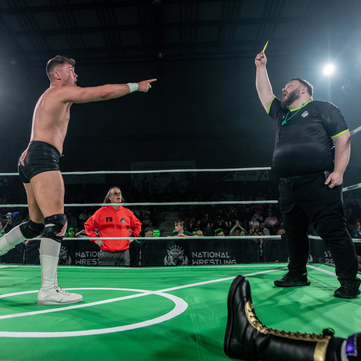 NationalWresLg's tweet photo. 🤼‍♂️⚽ 𝐓𝐡𝐞 𝐠𝐚𝐦𝐞 𝐢𝐬 𝐰𝐞𝐥𝐥 𝐚𝐧𝐝 𝐭𝐫𝐮𝐥𝐲 𝐁𝐀𝐂𝐊!

⚡ Middlesbrough was ELECTRIC for the National Wrestling League pre-season launch!

🎟️ Newcastle, Manchester and Glasgow Early Bird tickets are going fast, don't miss out! Get yours below for just £𝟓 𝐄𝐀𝐂𝐇! 👇👇 https://t.co/biJgbouaBf
