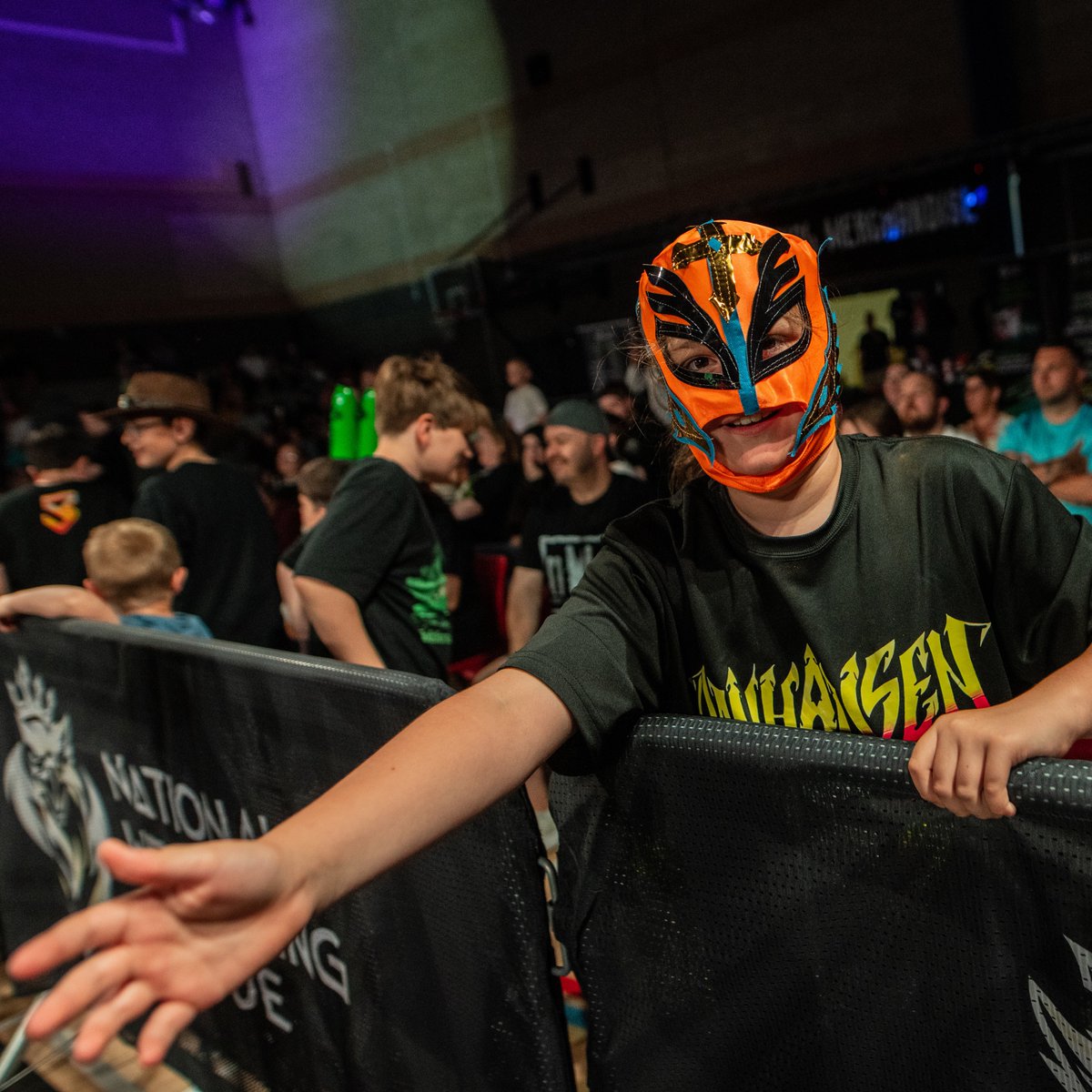 NationalWresLg's tweet photo. 🤼‍♂️⚽ 𝐓𝐡𝐞 𝐠𝐚𝐦𝐞 𝐢𝐬 𝐰𝐞𝐥𝐥 𝐚𝐧𝐝 𝐭𝐫𝐮𝐥𝐲 𝐁𝐀𝐂𝐊!

⚡ Middlesbrough was ELECTRIC for the National Wrestling League pre-season launch!

🎟️ Newcastle, Manchester and Glasgow Early Bird tickets are going fast, don't miss out! Get yours below for just £𝟓 𝐄𝐀𝐂𝐇! 👇👇 https://t.co/biJgbouaBf