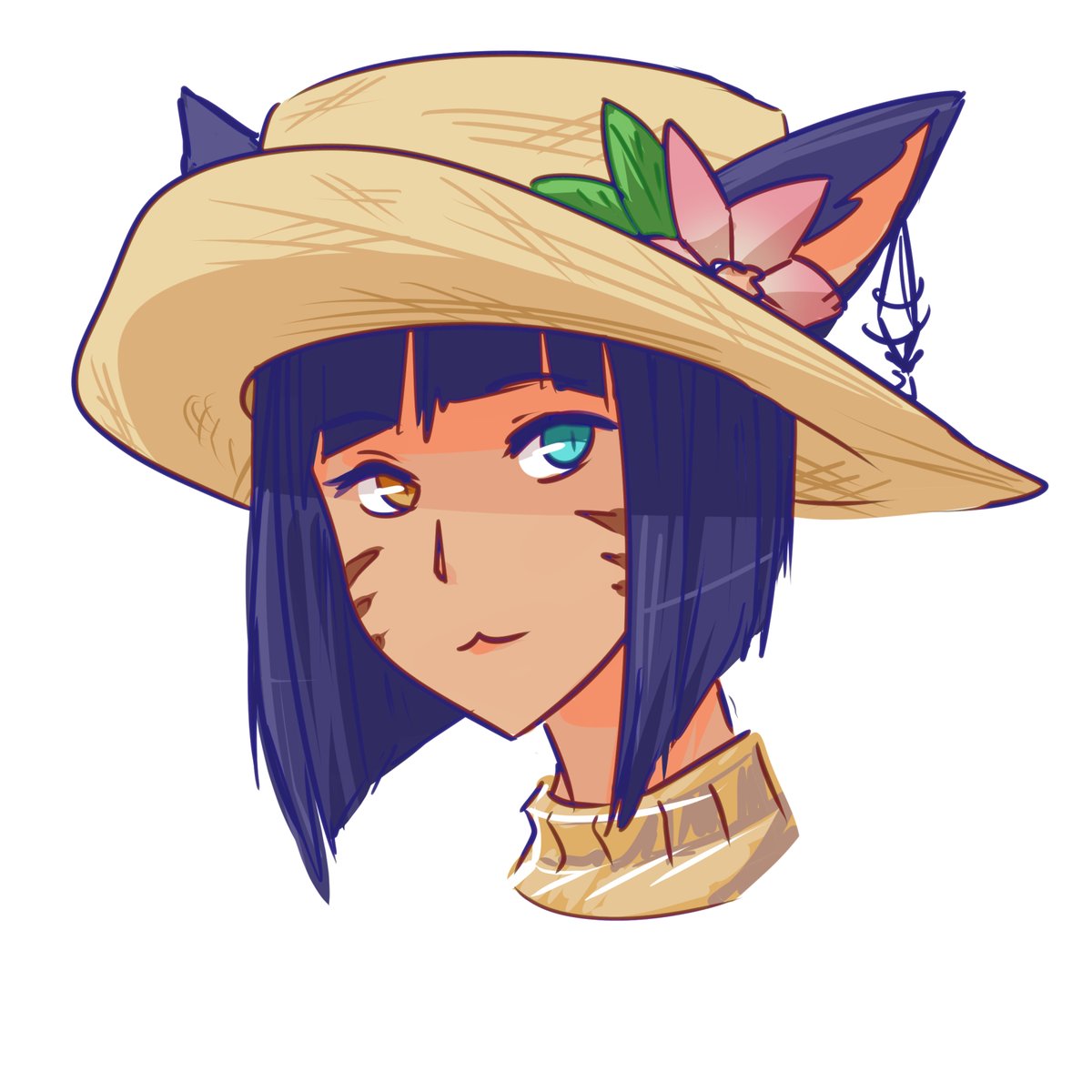 Lijeah's tweet photo. I'm currently doing #VGenComms in hopes to be verified! Doing colored sketch portraits for 20eur a pop, grab one!! I'm especially used to drawing #ffxivgposers  WOL 🙏
https://t.co/HDM4fvnYph https://t.co/PjJjmk5Iyi