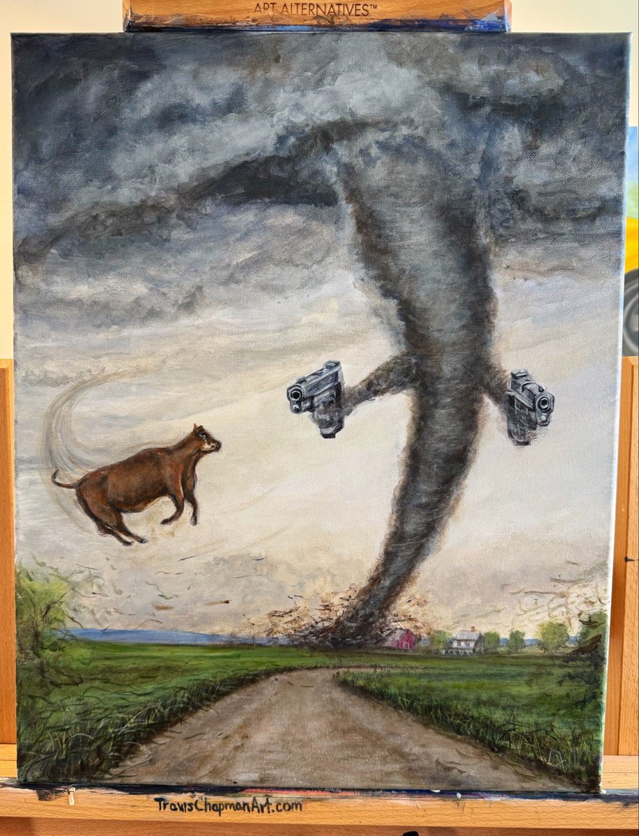Travispaints's tweet photo. I painted a tornado https://t.co/oeCoNdm9eX