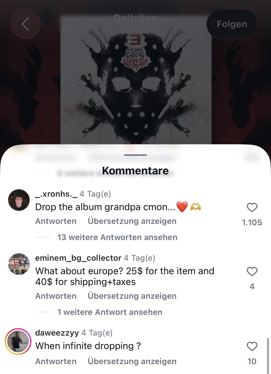 Lauras_Account's tweet photo. Super 👍🏻,
I can blame Paul @rosenberg again for his @UMG MerchTeam Chaos Kids @ShadyRecords & @Eminem !!
Paul @rosenberg please contact Frank Briegmann's Universal Music International Team in Berlin 🇩🇪 info@universal-music.de that the @UMG 🇺🇸 Team should work more closely with them together. That reduces automatically the Shipping 📦costs to European #Eminem fans, if they send it directly from Germany 🇩🇪.
Damm it’s so embarrassing Paul, how often do I have to explain YOU YOUR #Business !!!