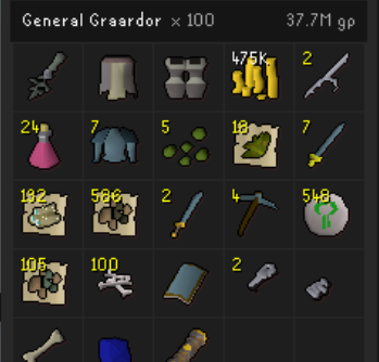 IMaxedOSRS's tweet photo. 100 Bandos KC trip

Hilt in the log, chestplate still avoiding me.

3/4 logs not including the pet

#OSRS #bandos #collectionlog https://t.co/cB3zuasp0I