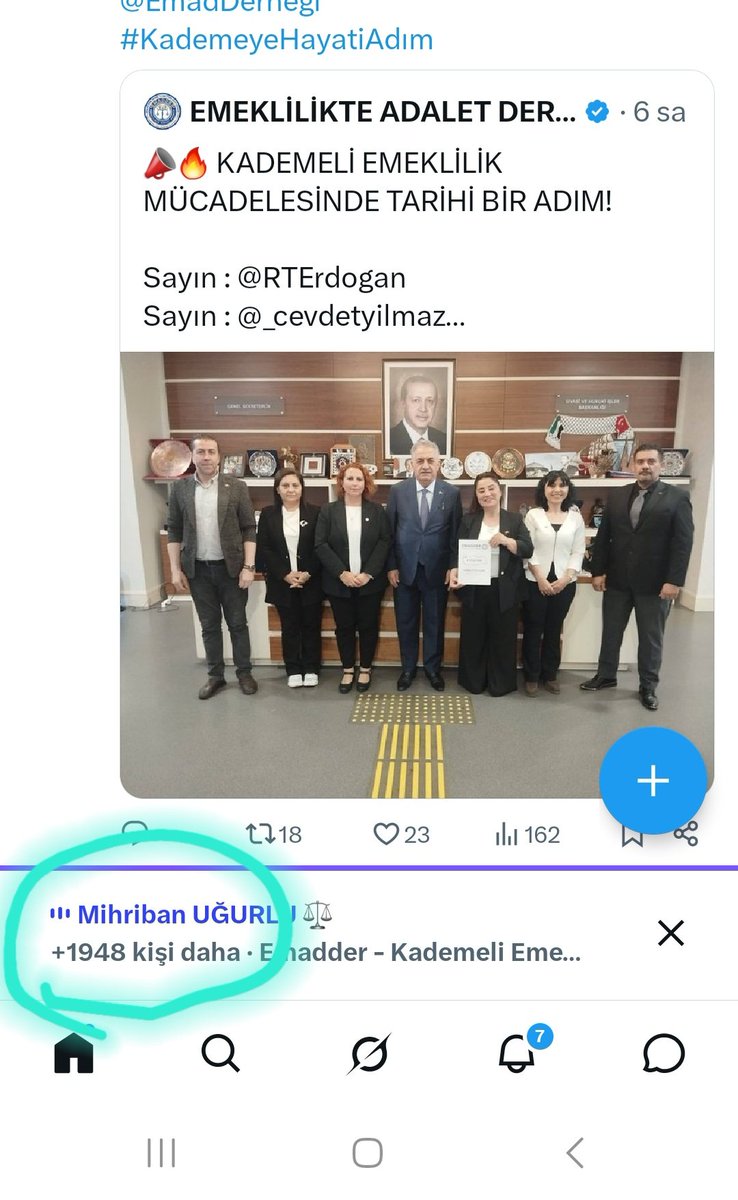 ferdi23_12's tweet photo. @aykutugurlu 1948 kişiye çiktik. 
O kademe gelecek
#KademeyeHayatiAdım https://t.co/QxbRtVrtNa