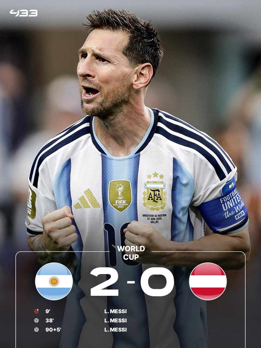 GovindJosh123's tweet photo. #Messi I haven't seen any sportsperson like you 
What a tremendous performance at this age... Scored a brace... became all time most goal scorer #lionelmessi #argvsaus https://t.co/nEH4oQDOEO