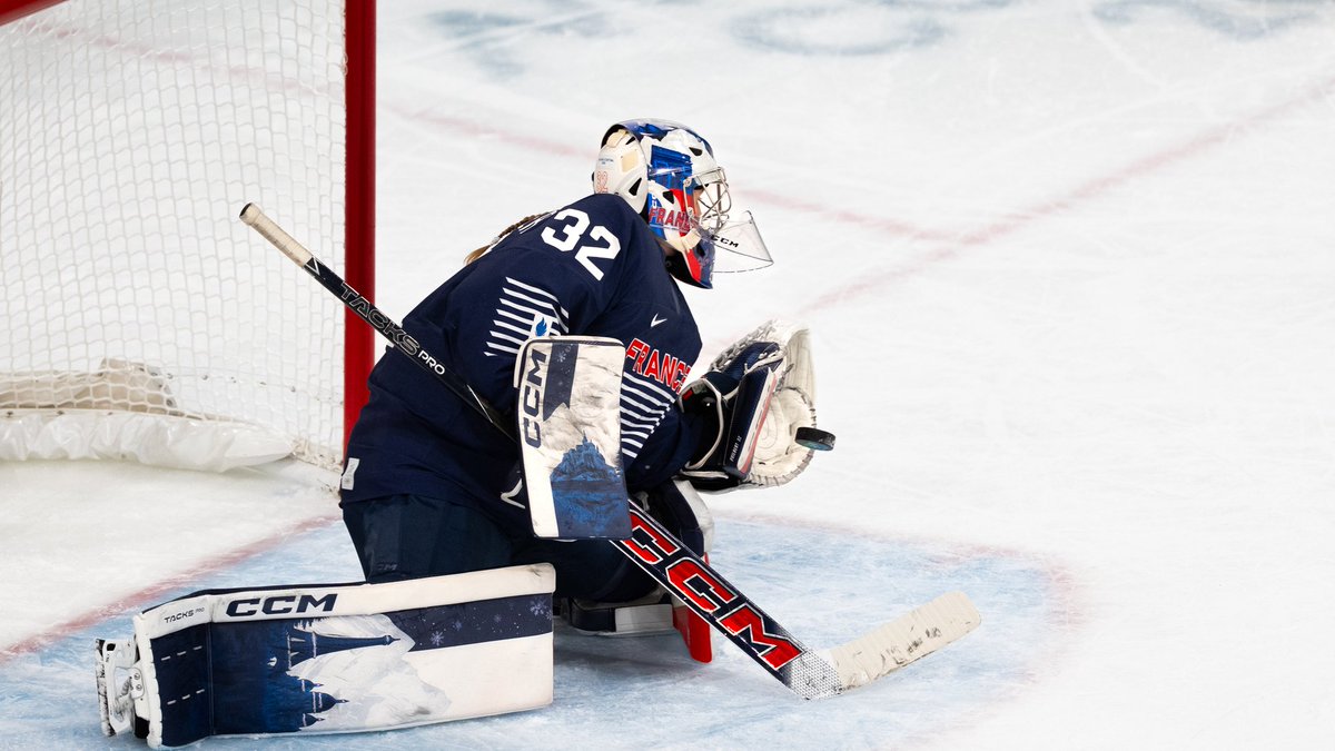 pwhl__detroit's tweet photo. In good hands 😌

Across her four games with France in the 2026 Olympics, Alice Philbert stopped 167 shots for a .933sv%! https://t.co/EoolI6VAML