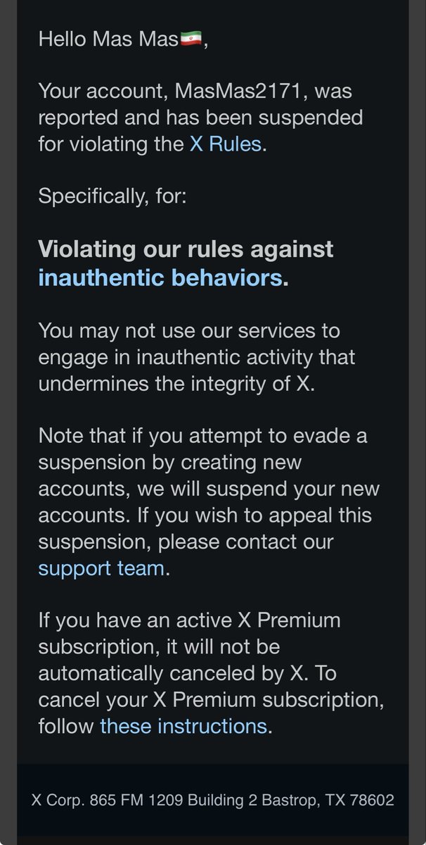 MasMas2172's tweet photo. My account has been suspended yesterday along with many other authentic Iranian and Jewish voices critical of Trump admin as part of a censorship campaign. I have been accused of "inauthentic behavior" with no evidence. Please support me to recover it. @X @premium @nikitabier https://t.co/YS8LZty3dZ