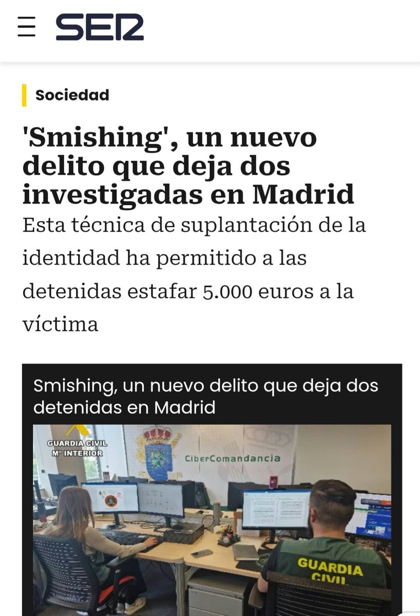 TheXXLMAN's tweet photo. "El #smishing un nuevo delito"

No otra riais, mamone https://t.co/n8UV6qtwHx