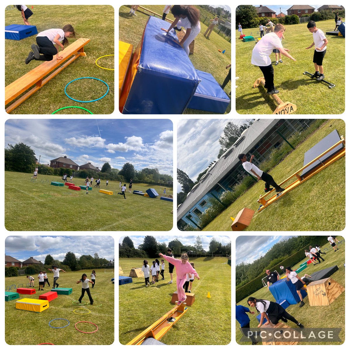 Herringthorpe's tweet photo. An excellent house treat and attendance celebration day! Thank you to Nova City for an excellent Parkour event! Well done Browning 💛 🏆 https://t.co/YdspcuhiYc