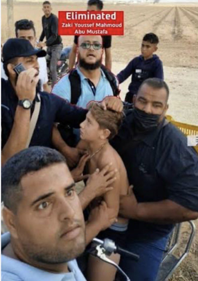 iurimariaprado's tweet photo. Ma le belve palestinesi senza uniforme che hanno rapito questo bambino, Yigal Yaakov, sono ricercate dalla Corte Penale Internazionale che perseguita i politici ebrei su richiesta del molestatore Karim Khan? Uno, Zaki Youssef, è stato levato di torno dall’Idf: ma gli altri? https://t.co/oCrwSIzQkF