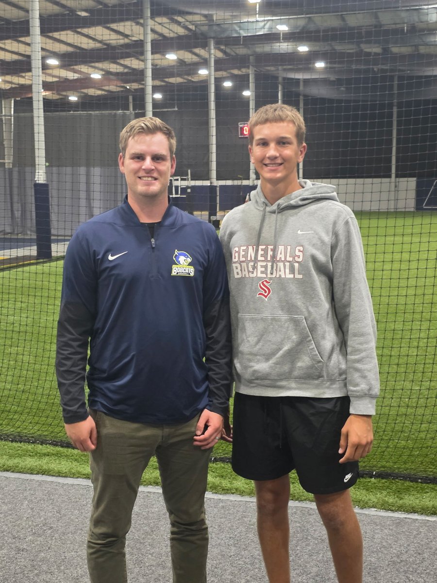 TJ_Connors1's tweet photo. Had a great visit @BSC_OHBaseball. Thank you @Coach_Szemacs for having me out and showing me the amazing facilities and campus. https://t.co/RoLivDaS6k
