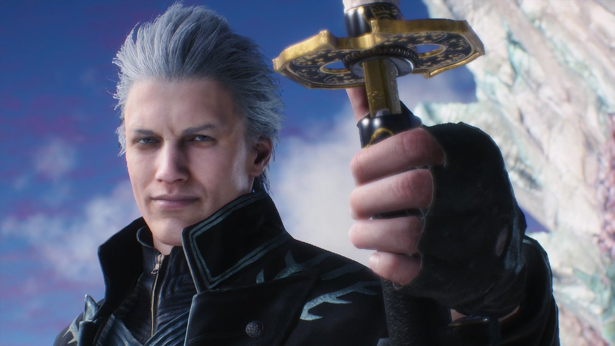 DevilMayCry's tweet photo. Be SSStylish and take Devil May Cry 5 Devil Hunter Edition anytime, anywhere on Nintendo Switch 2. Pre-order ahead of launch, with a special early bird discount until July 31. 

😈 https://t.co/q9rrB3jr7z https://t.co/JWax72ZxAX