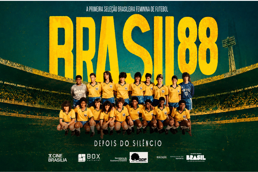guerrabcarolina's tweet photo. O Ministério do Esporte anunciou que lançará, nesta terça, o documentário "Brasil 88 – Depois do Silêncio", produção que revisita a trajetória da seleção feminina de 1988! 

📷: Divulgação https://t.co/6mU2RCMqMy