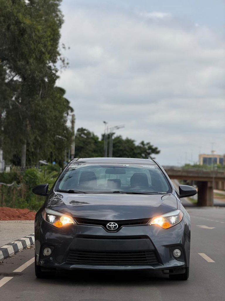 kelzz_eee's tweet photo. DISTRESS 
Foreign used 2014 Toyota Corolla keyless,Sunroof with duty for 12.5m ABUJA 

Today Deal https://t.co/5w52BvlRmn