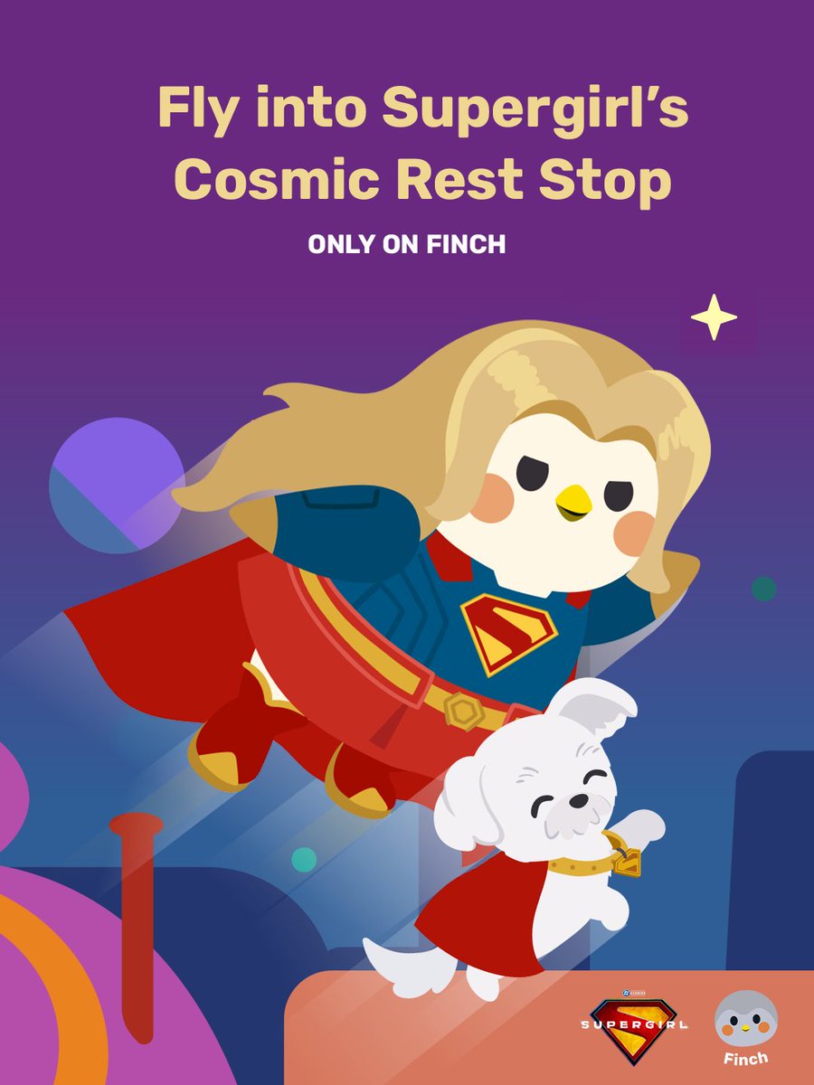 supergirl's tweet photo. See you on @finchcareapp! #Supergirl - only in theaters and @IMAX THIS FRIDAY! Get tickets now: https://t.co/i8YOU5FL7f https://t.co/8YXJHvdkhM
