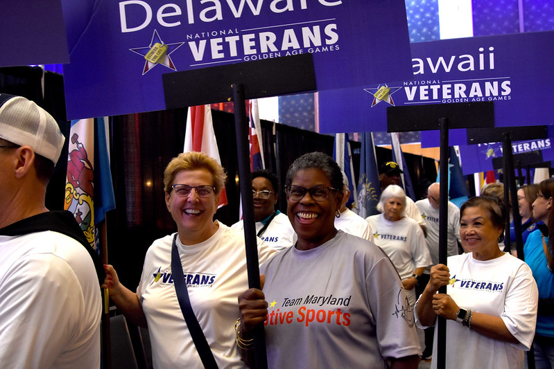 TheTampaCC's tweet photo. Tampa is hosting the historic 40th National Veterans Golden Age Games (June 27-July 2)! 🏅

Come cheer on 1,000+ heroes competing in basketball, pickleball, &amp; more (free admission). Or even volunteer!

This event drives a $2.1M+ economic impact.

https://t.co/NIAYFzn4gg https://t.co/vRoX3OQXRg