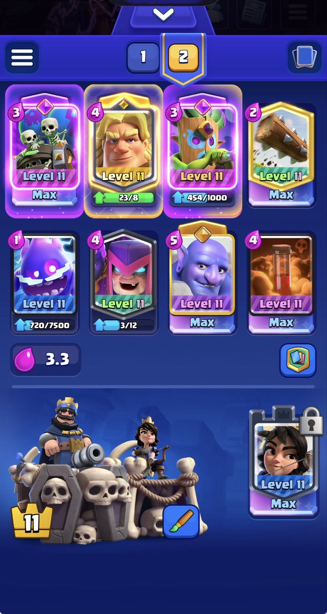 juggernaut34x's tweet photo. @Dcmat I’m like 20-3 with this deck on that mode, basically anything with slash damage is good https://t.co/X3hWrxYl4i