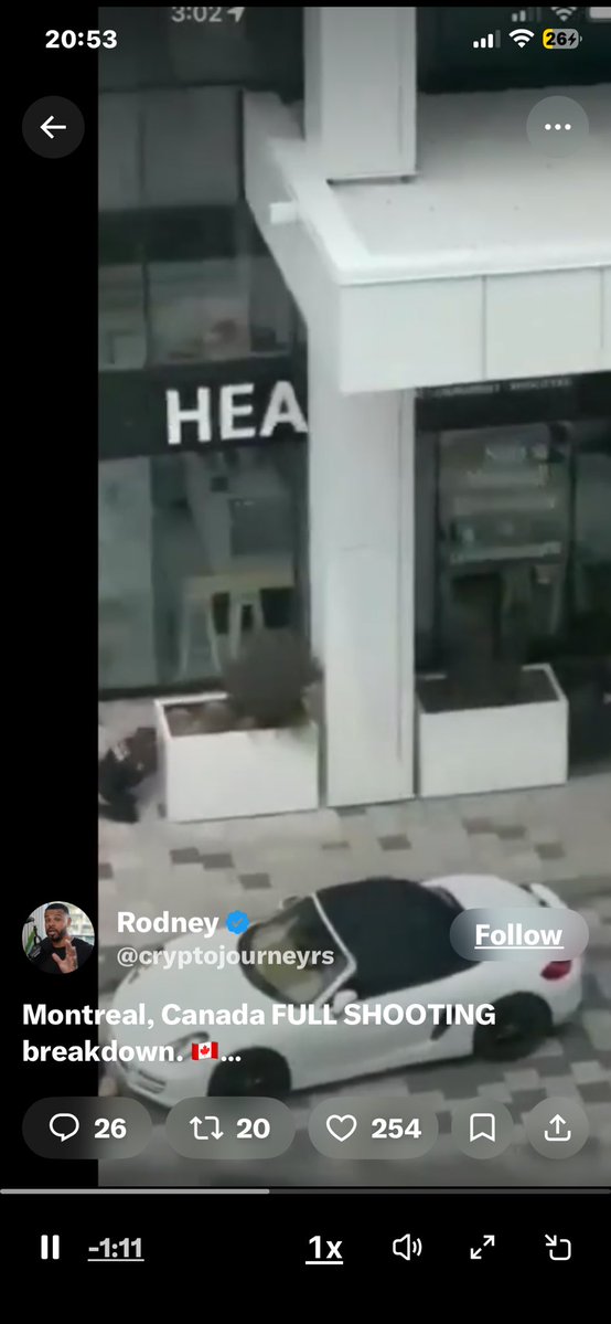 k3nnysm1th's tweet photo. The female police officer in the montreal shooting appears to have panicked and shot a civilian

You can see it clearly in this video here

Male police officer has been pronounced dead
Shooter is also dead
Civilian Dead
Female police 🤷‍♂️  https://t.co/HOzUJwaloL https://t.co/XoFnqVJ566