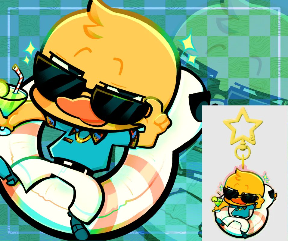 SALEZMANRADIOZ's tweet photo. 🦆Now Live!
Floatie time Summer Cluster keychain is up! 🦆
-
https://t.co/ZPtUDFjGGJ
-
#fortnite #cluster #fortnitefanart #fortnitecluster https://t.co/wIC6HfYdCG