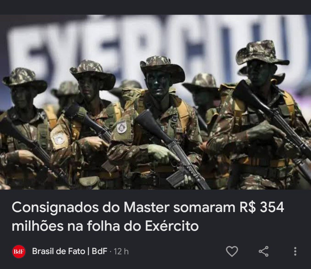 LinaFerruccio's tweet photo. No Exército, os consignados ligados ao Banco Master somam milhões.
Já os nomes “Fulano de Tal” e “Cicrano” aparecem em portarias oficiais.
Parece que o dinheiro é de verdade, mas a fiscalização virou personagem de exemplo de apostila🤡 https://t.co/pVDcGfhQHZ