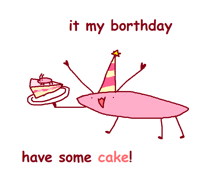 PastellaRoach's tweet photo. its my birthday and this year i got some cake for once! 🎂 https://t.co/H6vpL2nIUo