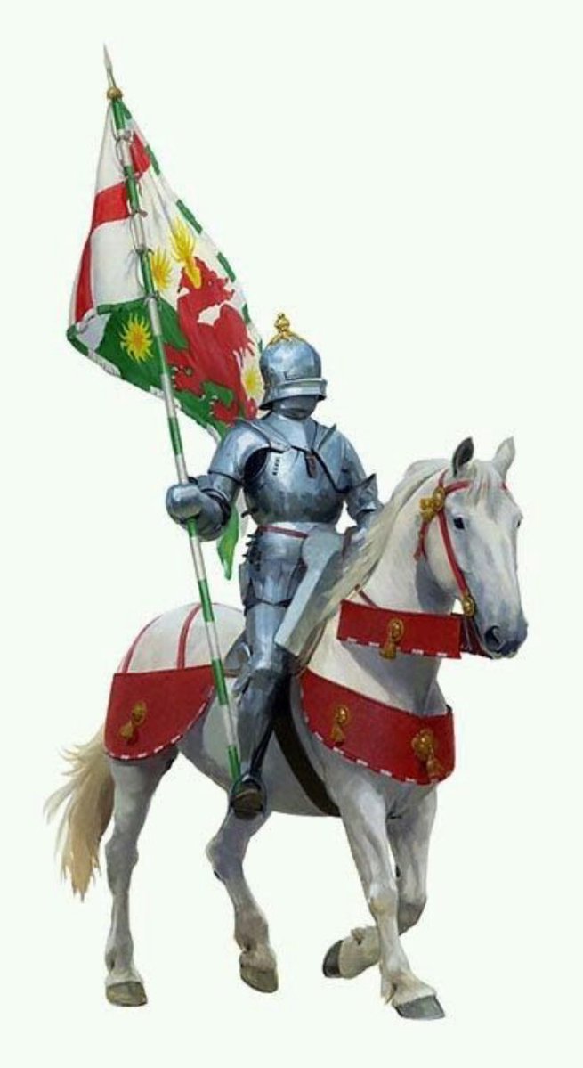 Argonaut1535's tweet photo. 🏴󠁧󠁢󠁷󠁬󠁳󠁿🏴󠁧󠁢󠁥󠁮󠁧󠁿Henry VII Tudor’s Standard Bearer, Battle of Bosworth, Wars of the Roses, by the Artist Graham Turner #bosworth #middleages #warsoftheroses #waroftheroses #tudor #england #knight #battleofbosworth https://t.co/pu05qPMKB8