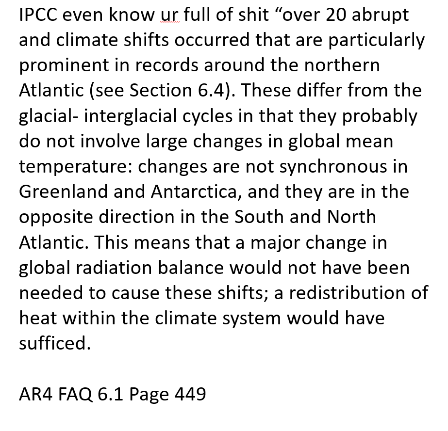 outwestwoods's tweet photo. Climate change on the 100 yr scale driven by the oceans as always.....
and sun, and some other stuff....
But not .0125% CO2 BS!
#climatebrawl #scienceundersiege https://t.co/e6Y88gJfRv