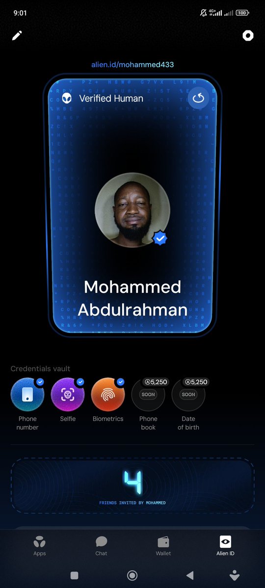 mohammed4ril20's tweet photo. @alienorg I'm verified from NIGERIAN. Great app ever https://t.co/zexPhsvuzL