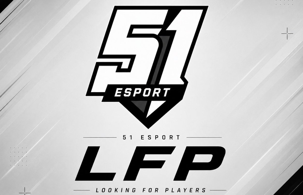 51CSGO's tweet photo. CS2 LFP Post
1x AWP
1x Support / Utility-Spieler
Anforderungen:
•Faceit Level 10 ca. 2400 Elo
•Solide individuelle Mechanics
•Map-Kenntnisse und gutes Spielverständnis
Feel free to open a ticket.
https://t.co/bcGSP9NkQ1
#StayFocus #51eSport #51CS #eSport https://t.co/qlAmjtWpfL