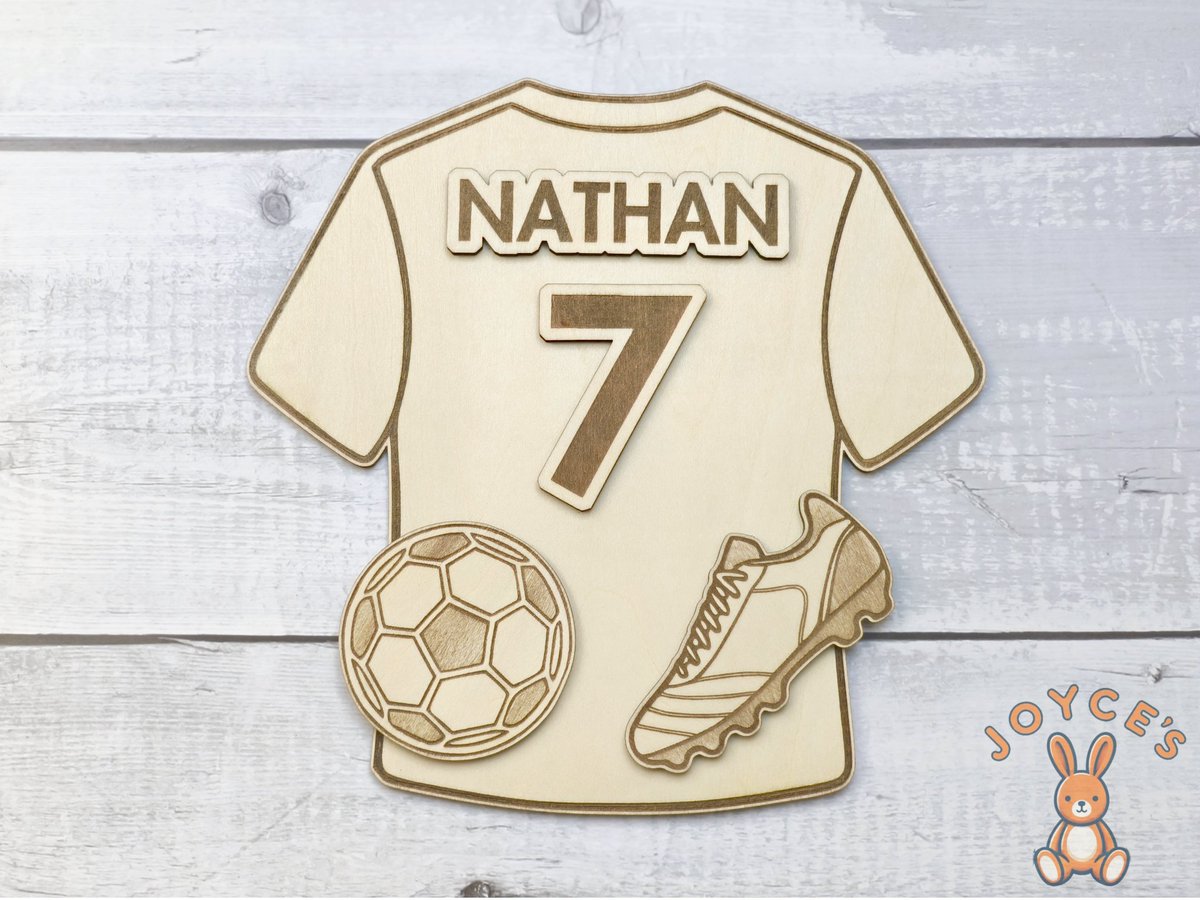 JoyceEyana's tweet photo. En ce jour de match, une nouveauté est disponible: le maillot de foot personnalisé pour accrocher dans la chambre des p'tits champions!⚽

Disponible sur Etsy ou https://t.co/4D6dXrIviC (15% avec FINDANNEE15 en ce moment ☺️)
#COUPEDUMONDE2026 #FRAIRQ #worldcup2026 #FIFAWorldCup https://t.co/aNyE0Zj9oI