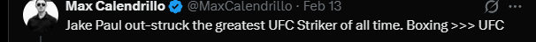 AOUREDOO's tweet photo. You were trashing MMA for years saying Boxing is better, you started larping 2 months ago because you met Ilia once and he took a picture with you lol https://t.co/x6GE2uPzZI