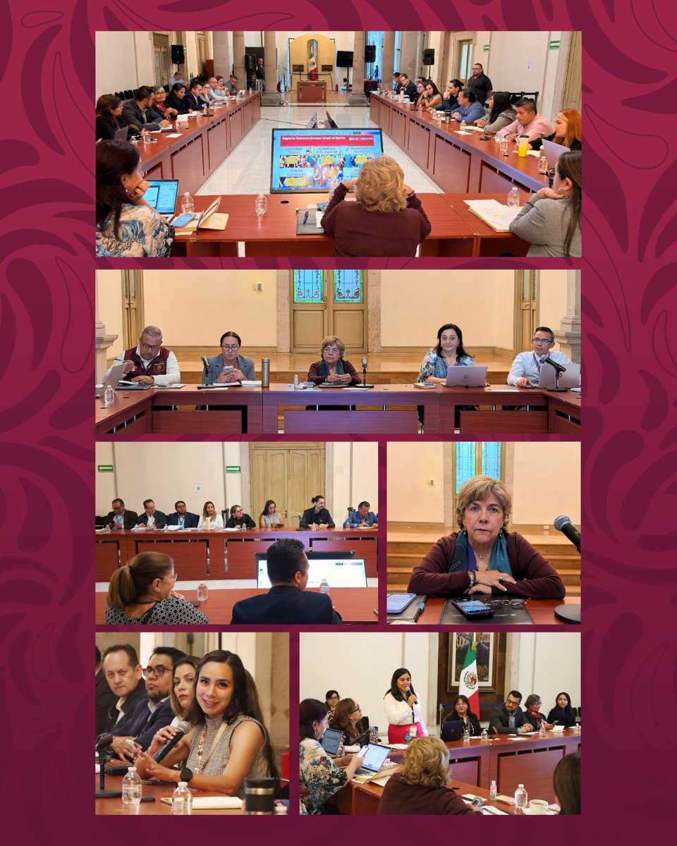 RocioBarcenaM's tweet photo. Como parte de la estrategia de #AtenciónALasCausas, nos reunimos con las y los enlaces municipales de la @SEGOB_mx que integran los #TerritoriosDePaz para dar seguimiento a las acciones en curso y fortalecer la coordinación territorial. @Claudiashein @rosaicela_ @DIF_NMX https://t.co/HCwzcJD8XY