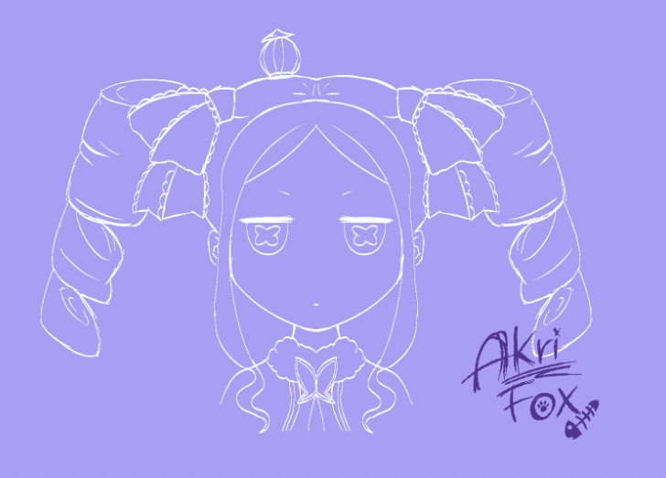 Akri_Fox's tweet photo. Había hecho otras 2 antes como practica, pero me gusto mas la tercera xD https://t.co/bli9m473Ty
