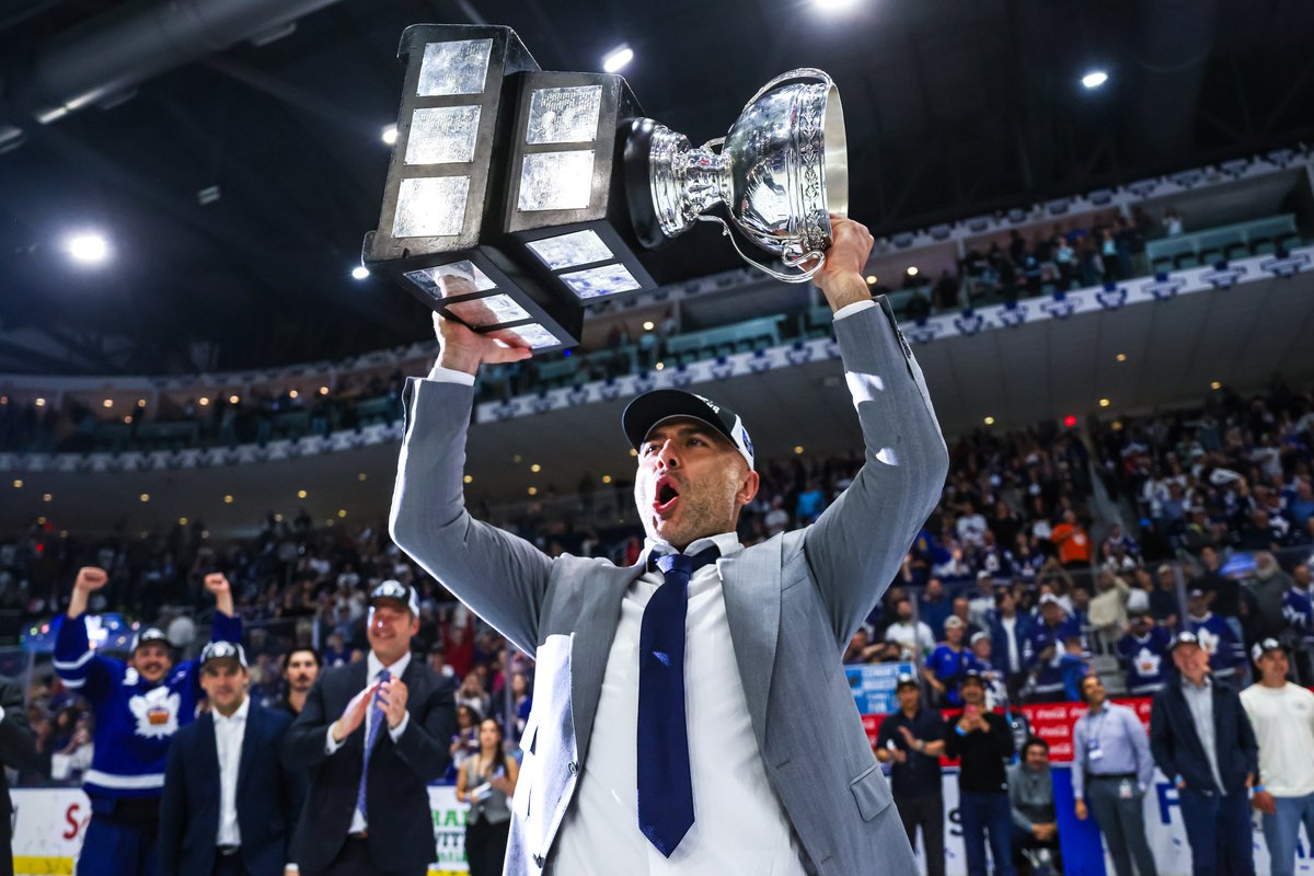 LeafsAlumni's tweet photo. Congratulations to Maple Leafs Alumnus Mark Giordano for winning the Calder Cup as Assistant Coach of the @torontomarlies 

Great work Coach Gio! 

#LeafsForever #marlies #Giordano #hockey #hockeylife https://t.co/raWCj9AOyi