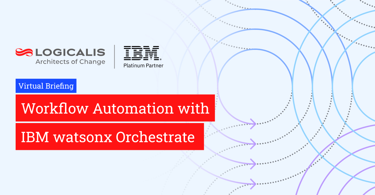 LogicalisUS's tweet photo. IBM watsonx Orchestrate puts AI agents to work across the entire business. In this virtual briefing from Logicalis and IBM, explore real-world use cases, IBM's no-code agent builder, a catalog of agents, IBM's no-code agent builder, and more. https://t.co/UrtcCtzAUs https://t.co/oXKKDGjs2R