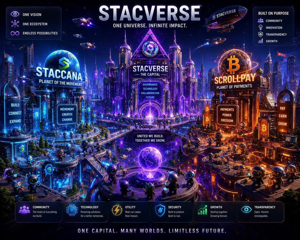 fridayser's tweet photo. @NathanHeadPhoto Bro, wealth usually goes to people who spot opportunities early and stay patient. That's the same mindset I have with $STACCANA and the long-term StacVerse vision.

CA: 73edX6xoGY4v5y2hzuKdrUbJXLntqgmo74au1Ki1pump

X: @stacverse https://t.co/uZcPsdz7Dw
