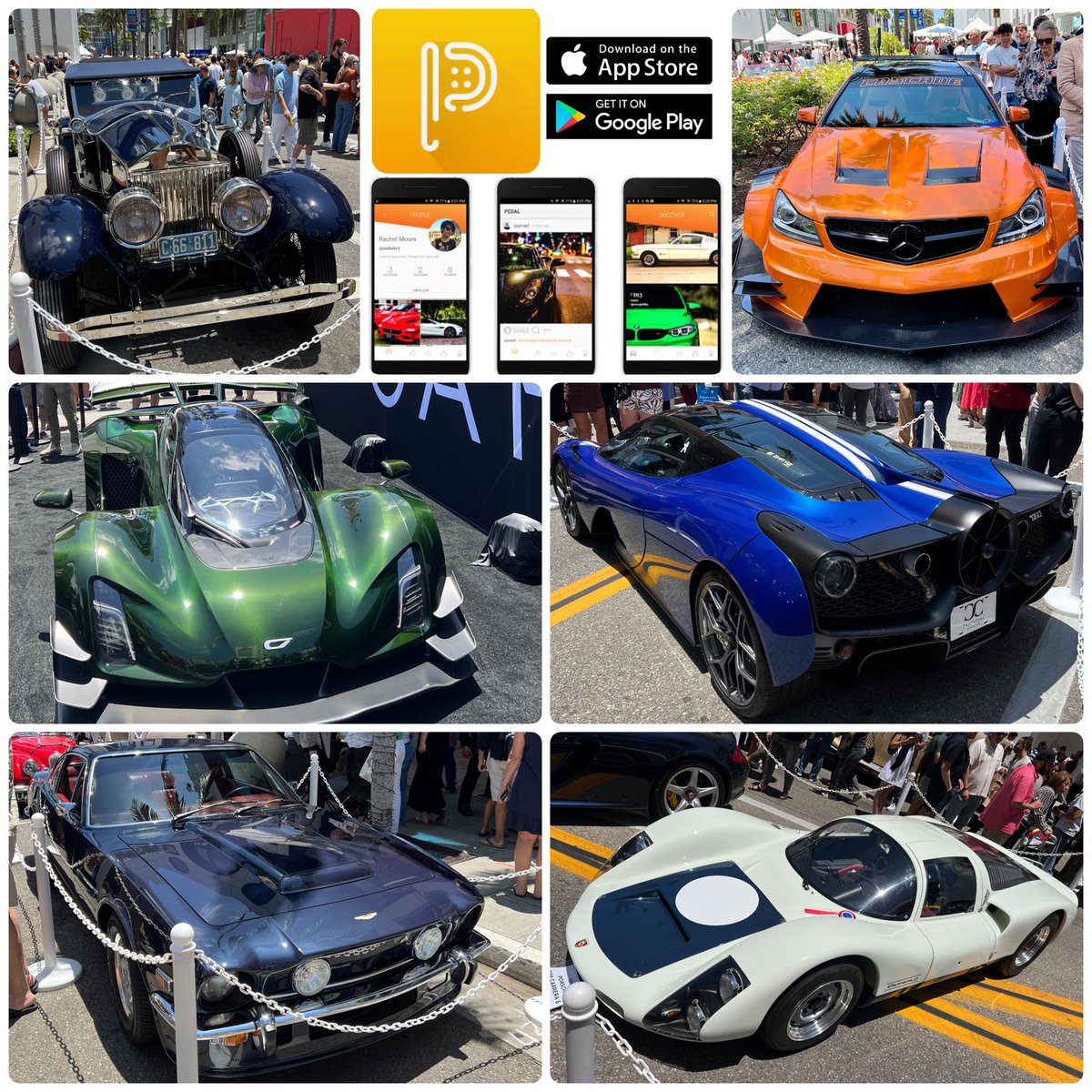 pedaltheapp's tweet photo. 🔶 31st Annual #RodeoDriveConcoursdElegance ~ A Father’s Day Tradition
🔶 See more on PEDAL ~ Free in App Stores
#rodeodrive #onlyonrodeo #beverlyhills #astonmartinvalkyrie #ferrarif50 #porschecarreragt #rollsroyce #amg #czinger #gordonmurrayt50 #porsche906carrera6 #pedaltheapp https://t.co/tLoK3m7v9j