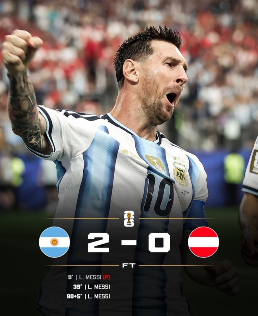 Awwalibr's tweet photo. Messi Penalty At39 Messi 5Goals after 2 games https://t.co/vT39RSAqiJ
