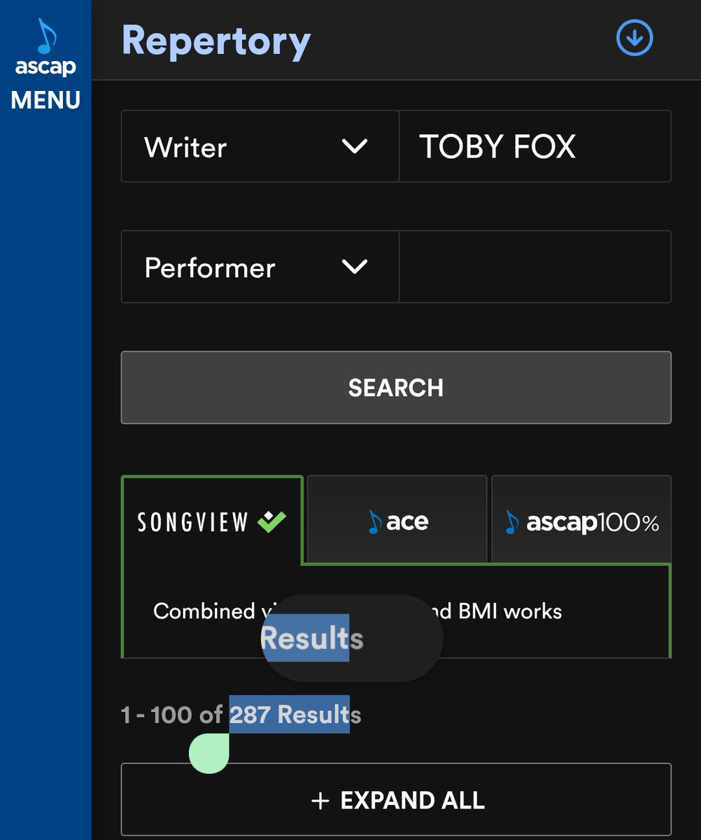 Danielx147147's tweet photo. @aponialover @YouNotGonnaWin @ColramiTM You can check it directly here: https://t.co/FMm4aKLI65

There are currently 287 results listed under his name. Once that number goes up, you'll know the new tracks have been added to the database https://t.co/tnH3vvJejy