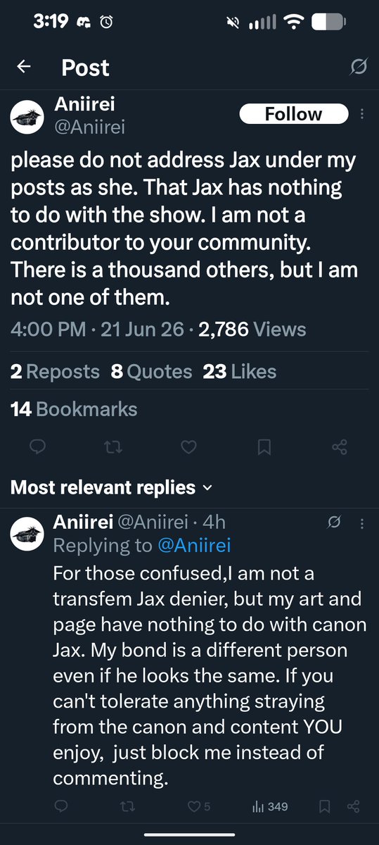 Mel ⚢ TRANSFEM JAX TRUTHER tweet media