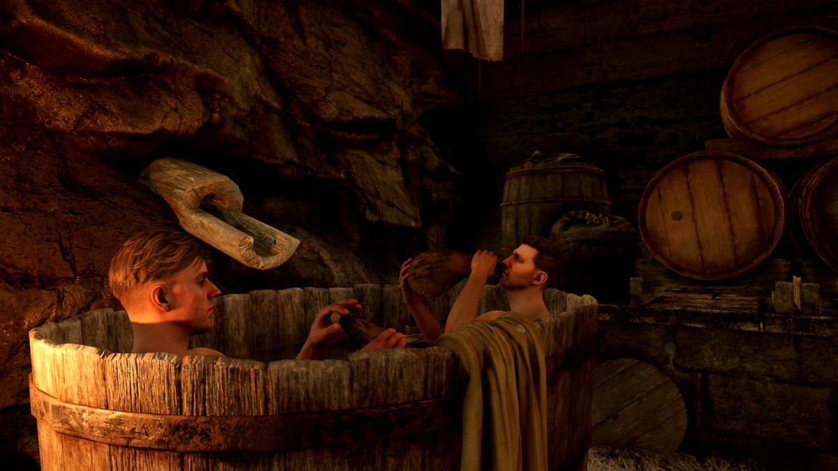 sirJonb123's tweet photo. Kingdom Come Deliverance II - photo mode #kcd2 #hansry #bathtub #Virtualphotography #VP #videogames https://t.co/1EjwBZILEM