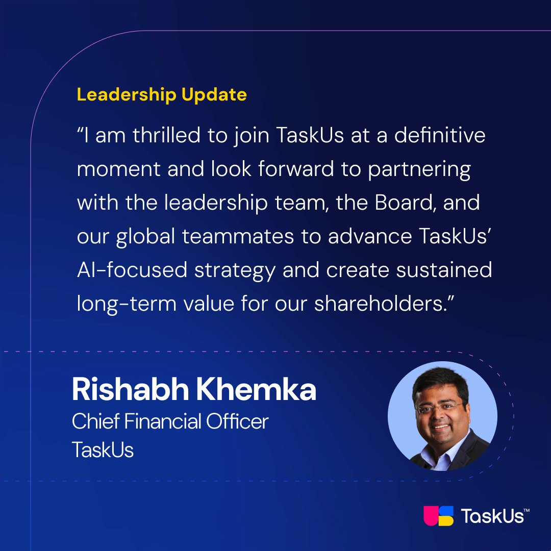 TaskUs tweet picture