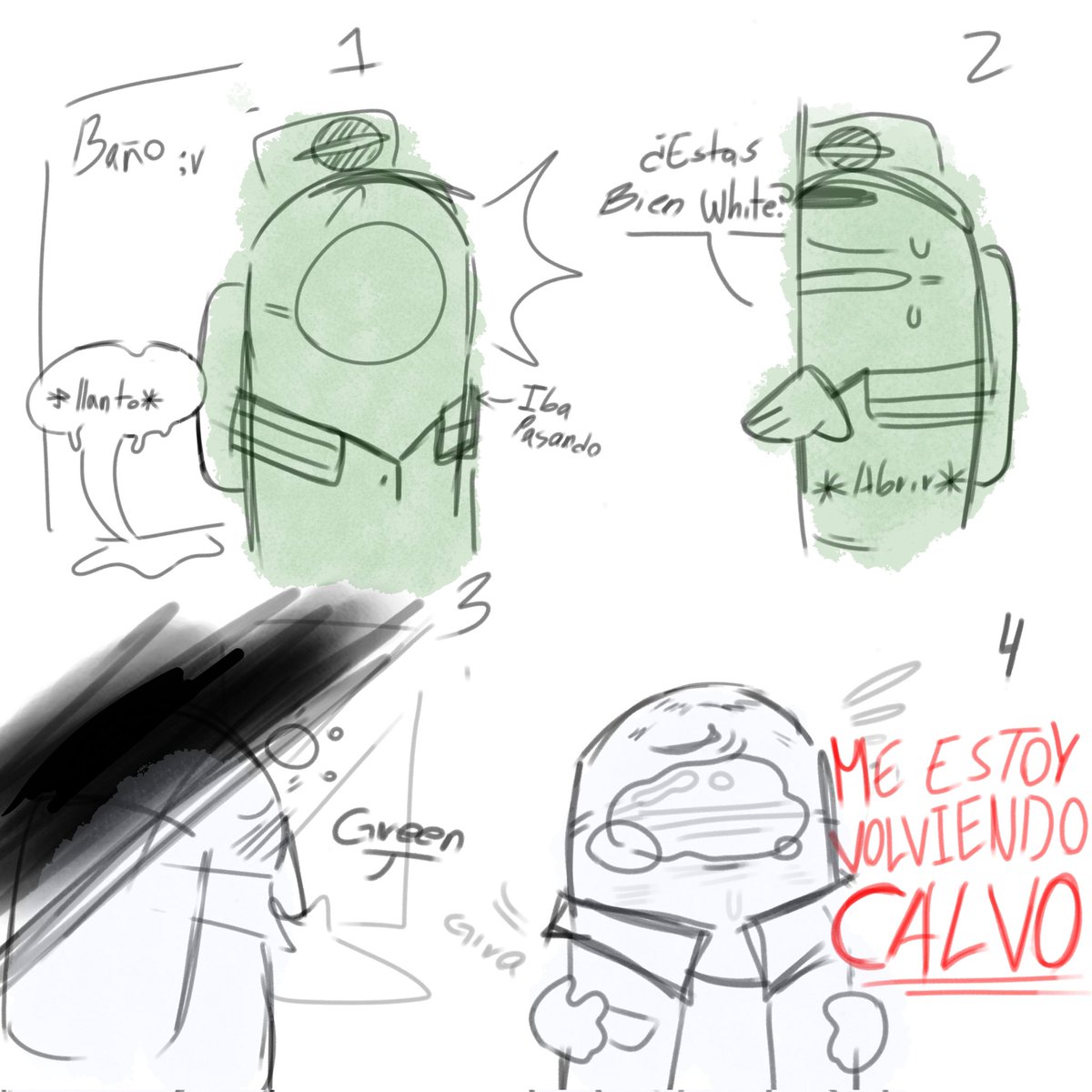 ahorano_790's tweet photo. AU raro que hice para hacer esto.

Todos sobreviven en el viaje, White y Green se enamoran, se casan y final feliz. :DDDDD

#paidintern #AMONGSSHOW https://t.co/pMLB8Iygmo