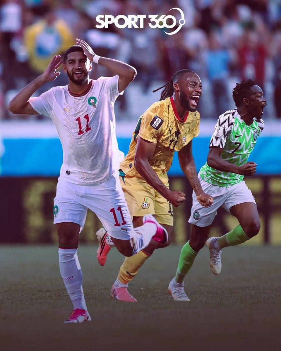 AdelAliBinAli's tweet photo. أكثر المنتخبات الأفريقية تحقيقًا للانتصارات في تاريخ كأس العالم ✅🔝

المغرب ◀️ 𝟔
نيجيريا ◀️ 𝟔
غانا ◀️ 𝟔

رقم قياسي جديد لأسود الأطلس في المونديال 🔥💪 https://t.co/6pffXPadnx