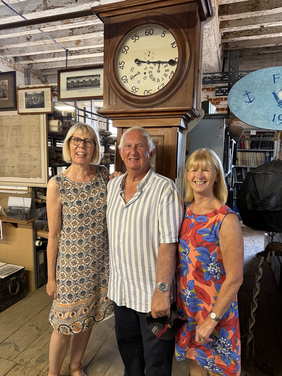 PRDHTgroup's tweet photo. My wonderful assistant, Jeanette Huitson, with Tony and Valerie Ward.

And Valerie viewing the Rate Book entry for her great-grandfather, William Goulding, who was born in 1890. https://t.co/cXfgfuIbIu