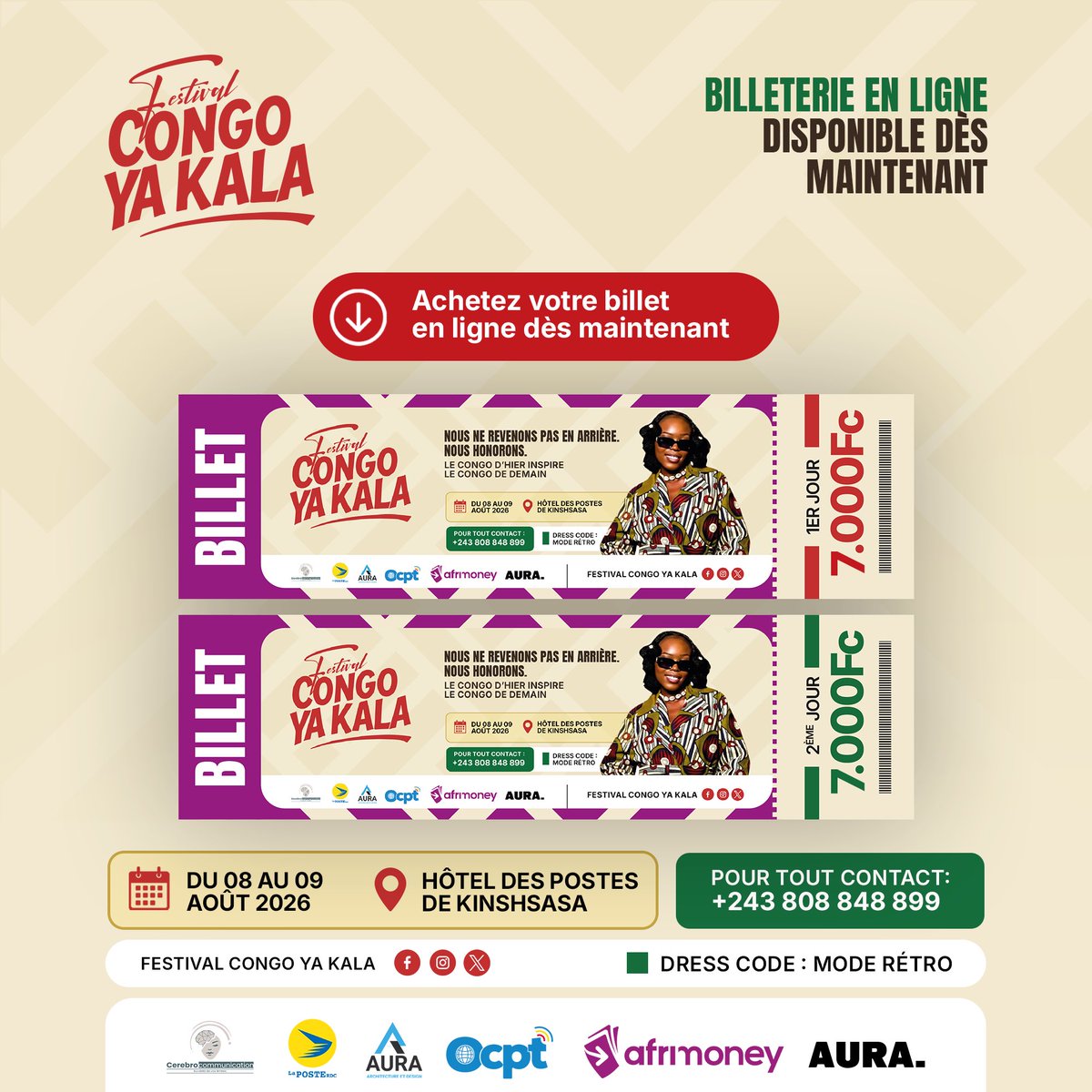 Fescoka's tweet photo. @acprdcongo 🔥 à bientôt 
🎫 𝐀𝐜𝐡𝐚𝐭 𝐛𝐢𝐥𝐥𝐞𝐭 𝐯𝐢𝐚 : https://t.co/euMi38WSpl https://t.co/BMfvzGAhaT